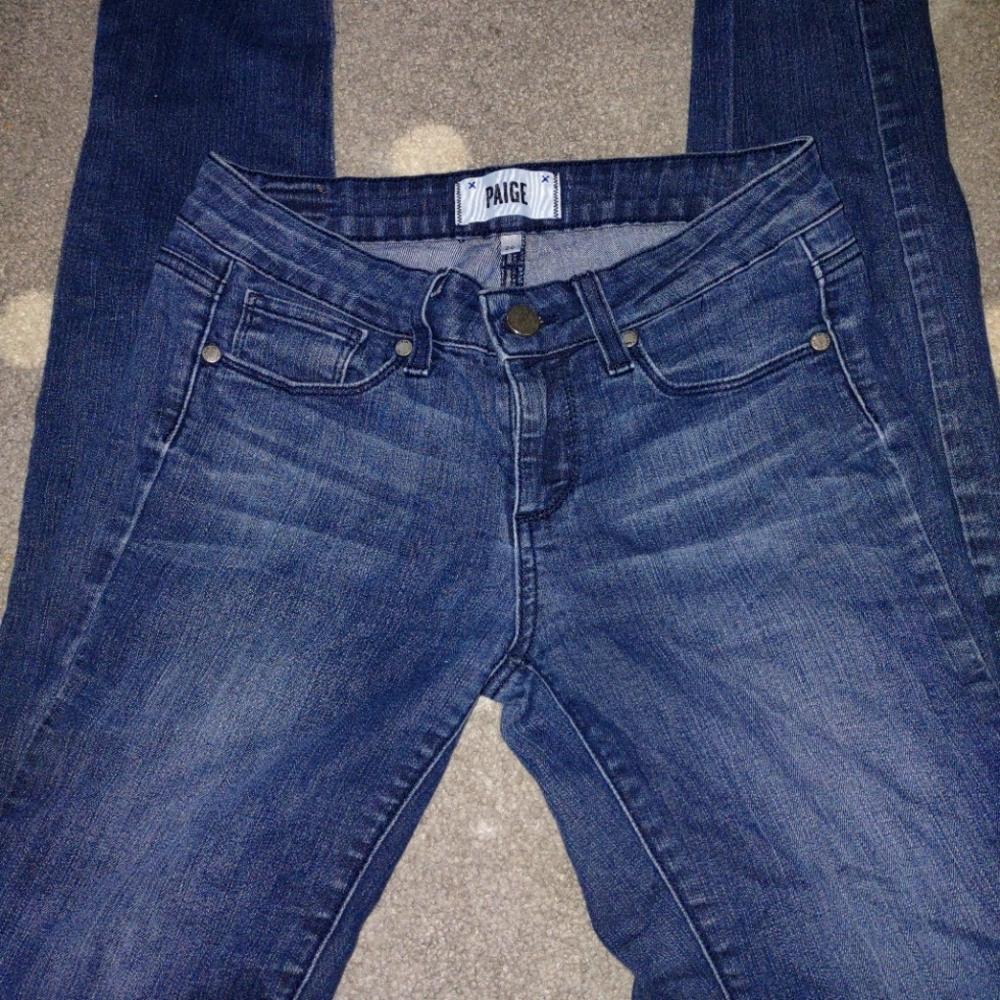 Paige Peg Skinny Jeans Size 26